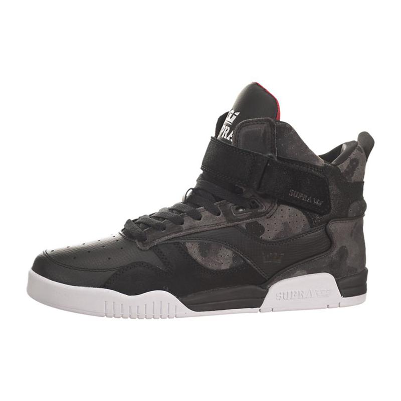 Zapatillas Altas Supra Argentina Mujer - BLEEKER Negras Camuflaje (MLACR-1325)